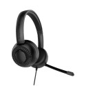 Kõrvaklapid mikrofoniga arvutile (3,5 mm jack) Kruger&Matz P3