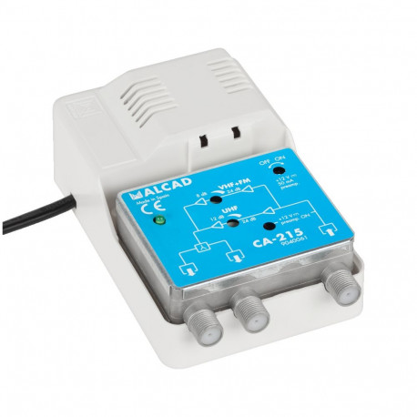 Wzmacniacz antenowy szerokopasmowy 12V CA-215 ALCAD