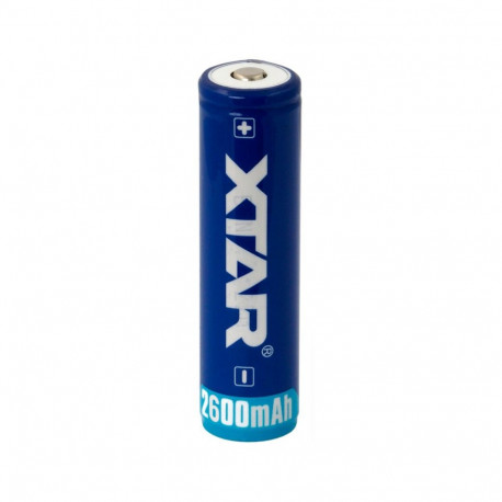 Akumulator XTAR 18650 3,7V Li-ion 2600mAh kaitsega
