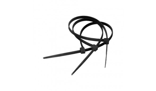 Opaska zaciskowa 2,5 mm/15 cm must Cabletech 100 tk