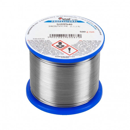 Cyna 3mm/500g Sn60Pb40 CYNEL