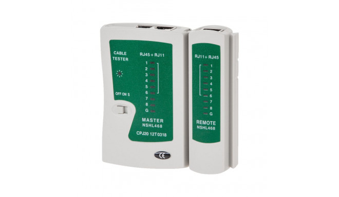 Kaablitester RJ45, RJ11, RJ12