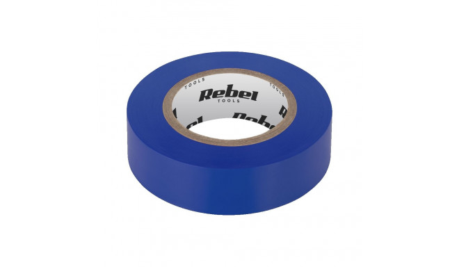 Isoleerlint REBEL (0,13 mm x 19 mm x 10 yd) sinine (10 tk.)