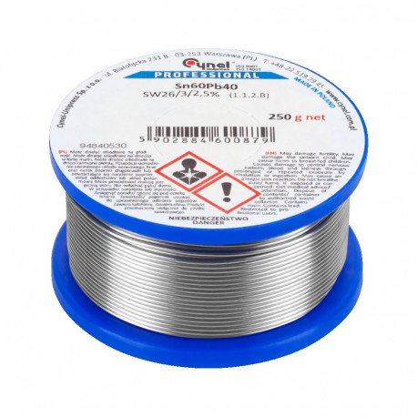 Cyna 0.70mm/250g Sn60Pb40 CYNEL