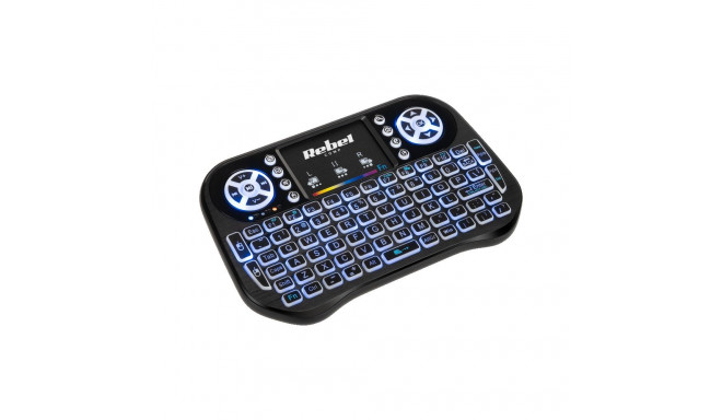 Juhtmevaba klaviatuur Rebel Mini Q5 Smart TV BOX