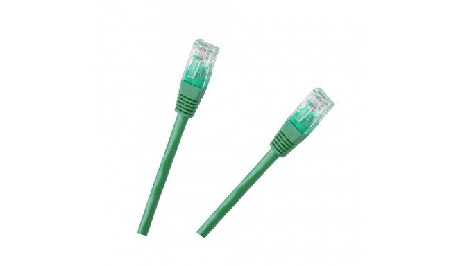Pachkaabel UTP 8c pistik-pistik 1.0m CCA roheline