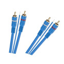 Kaabel 2 x RCA - 2 x RCA + juhe 5m