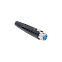Mikrofoni pistik, emane, must CK3544 (5 tk.)