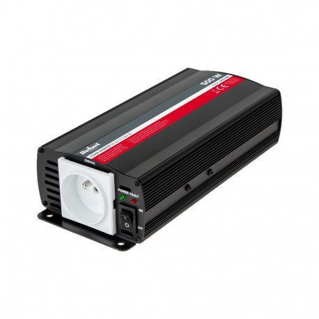 Muundur REBEL 12V/230V 500W (E-tüüpi pistik: Poola, Prantsuse)