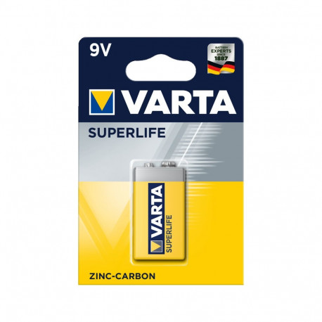VARTA 9V SUPERLIFE patarei 1 tk/bl.