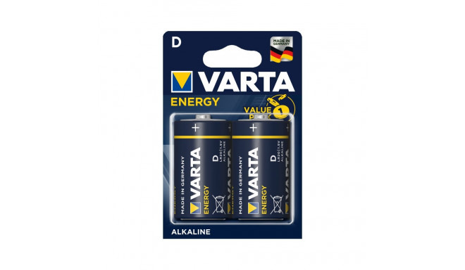 VARTA LR20 ENERGY leelispatarei 2 tk/bl.