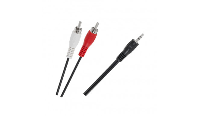 Kaabel JACK 3,5-2 x RCA 7,5m