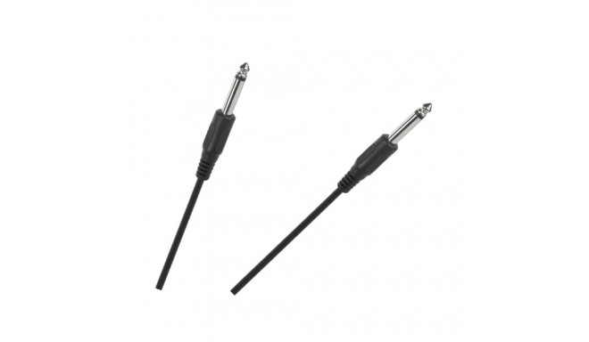 Kabel Jack 6.3 - Jack 6.3 mono 1 m kaabel