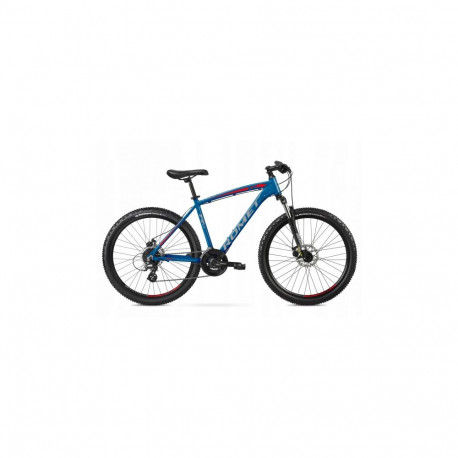 Romet Rambler R6.3 2024 18" L Blue/Red/Silver