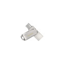Sandisk 512GB Ultra Dual Drive Luxe USB 3.1 + Type C Silver
