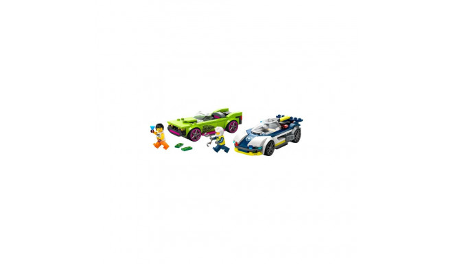 Lego Police Car and Muscle Car Chase 60415