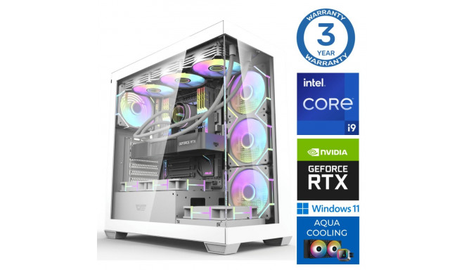 INTOP AQUA i9-14900KF 64GB DDR5 1TB SSD M.2 NVME+2TB RTX5070 12GB WIN11