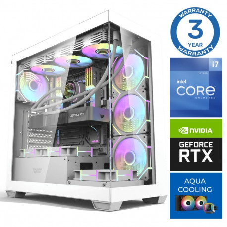INTOP AQUA i7-14700F 16GB DDR5 1TB SSD M.2 NVME RTX5070 12GB no-OS