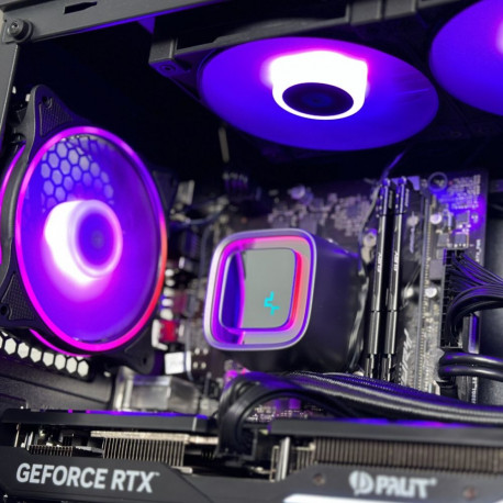 INTOP AQUA Ryzen 5 7600X 16GB DDR5 500SSD M.2 NVME+2TB RTX5070 12GB WIN11