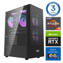 INTOP AQUA Ryzen 5 7600X 32GB DDR5 2TB SSD M.2 NVME+2TB RTX3060 12GB no-OS