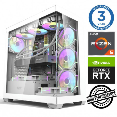 INTOP Ryzen 5 7500F 16GB DDR5 1TB SSD M.2 NVME RTX5070Ti 16GB
 no-OS
