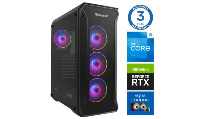 INTOP AQUA i5-13400F 16GB DDR5 500SSD M.2 NVME RTX5070Ti 16GB
 no-OS