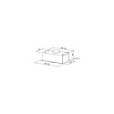 ELEYUS HOOD GMA L 14 150 52 WH Built under White  52 cm 370 m3/h