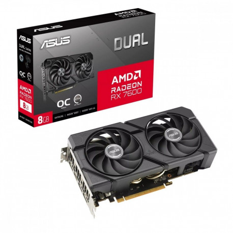 Graphics card Dual Radeon RX 7600 EVO OC Edition 8GB GDDR6