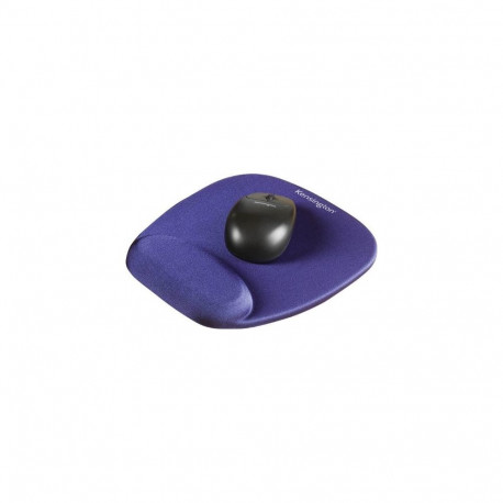 Product Title: Blue Ergonomic Mouse Pad with Memory Foam Wrist Support
Prod