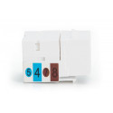 CAT 6, Class E K eystone module unshielded