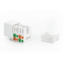 CAT 6, Class E K eystone module unshielded