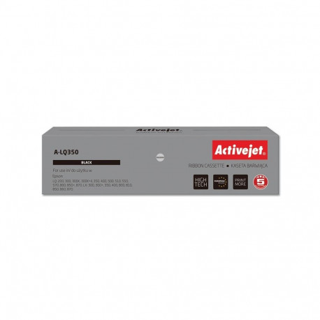 Ink Ribbon - Activejet A-LQ350 14m, 1.27cm, 2.5M characters Black