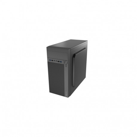 Computer Case - NATEC HELIX Micro Tower, Micro ATX, 5x 2.5" Bays, 2x USB 3.0, Black