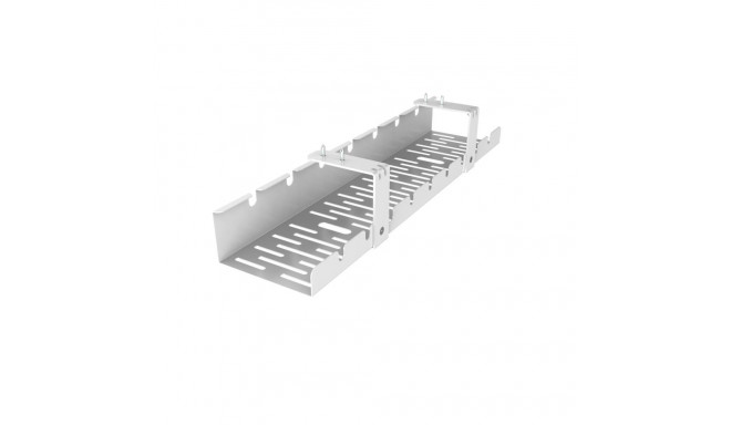 Cable Organizer - ACTIVEJET CMP502 Desk Cable Management Panel White