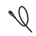 Charging Cable - Baseus Dura USB Type A to Type C 60W Fast Charging 1m Black Gold