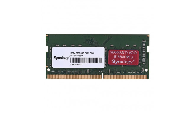 RAM Module - Synology D4es02-8g 8GB Ddr4 Ecc