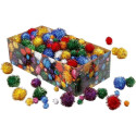 Karvapallid Creativ Glitter 300g d  15-40 mm, värvi assortii