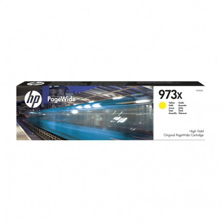 HP ink cartridge 973X F6T83AE High Yield 7000lk PageWide Pro 452dn/dw/dwt, yellow