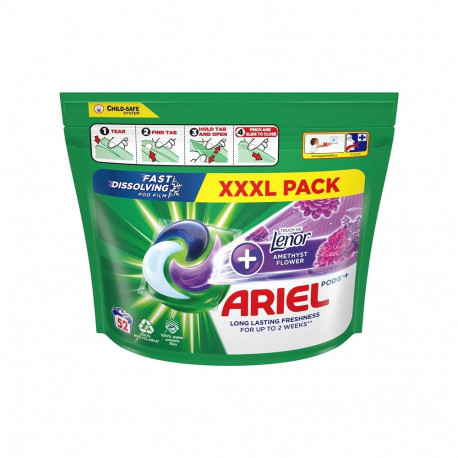 CAPS WASHING ARIEL AMETHYST FLOWER 52PCS