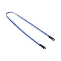 Artisan & Artist I ACAM-312A I Ayatake Gradation Silk cord strap, Navy/Silver