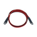 Artisan & Artist I ACAM-312A I Ayatake Gradation Silk cord strap, Black/Red