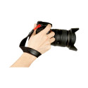 Artisan & Artist I ACAM-P25H I Parachute Cord Hand Strap for full-frame DSLRs (d-ring) Red