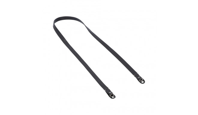 Artisan & Artist I ACAM-288 I Leather Strap with Longer Length (w/Ring-type/Eyelets) Black