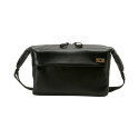 Artisan & Artist I ACAM-BS0002 I Basalt Shoulder Bag, Black/Gray