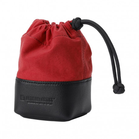 Artisan & Artist objektiivivutlar ACAM-LP120 kangast ja nahast (S), punane/must