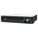 APC Smart-UPS C, Line Interactive, 3kVA, Rackmount 2U, 230V, 8x IEC C13+1x IEC C19 outlets, USB and 