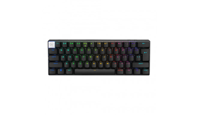 LOGITECH PRO X 60 LIGHTSPEED Wireless Gaming Keyboard (Tactile) - BLACK - PAN - 2.4GHZ/BT - EMEA28i-
