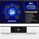 Dishwasher Bomann, white