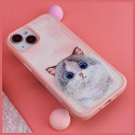 NIMMY case BIG EYED PET 2.0 Cat for IPHONE 15 Pro Max pink