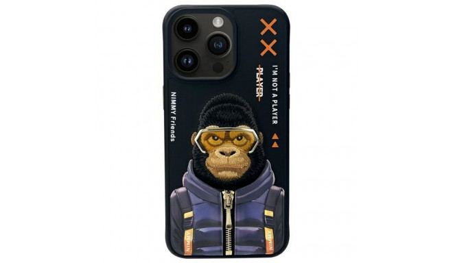 NIMMY case COOL&CUTE 2.0 Monkey for IPHONE 15 Pro black